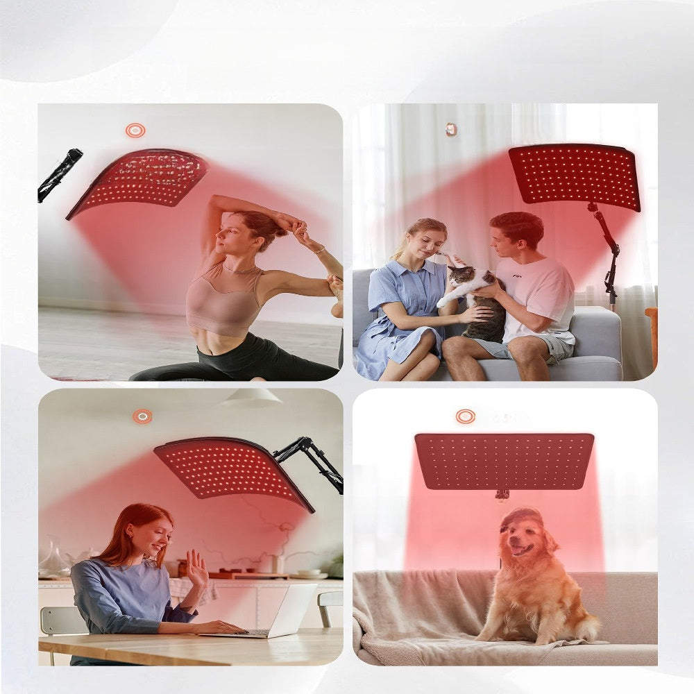 2-in-1 Red Light Therapy Panel